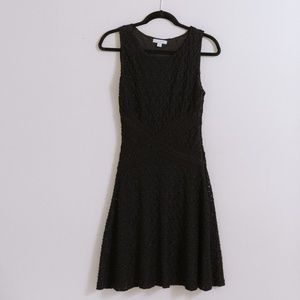 Black Fit and Flare Dress- New York and Company